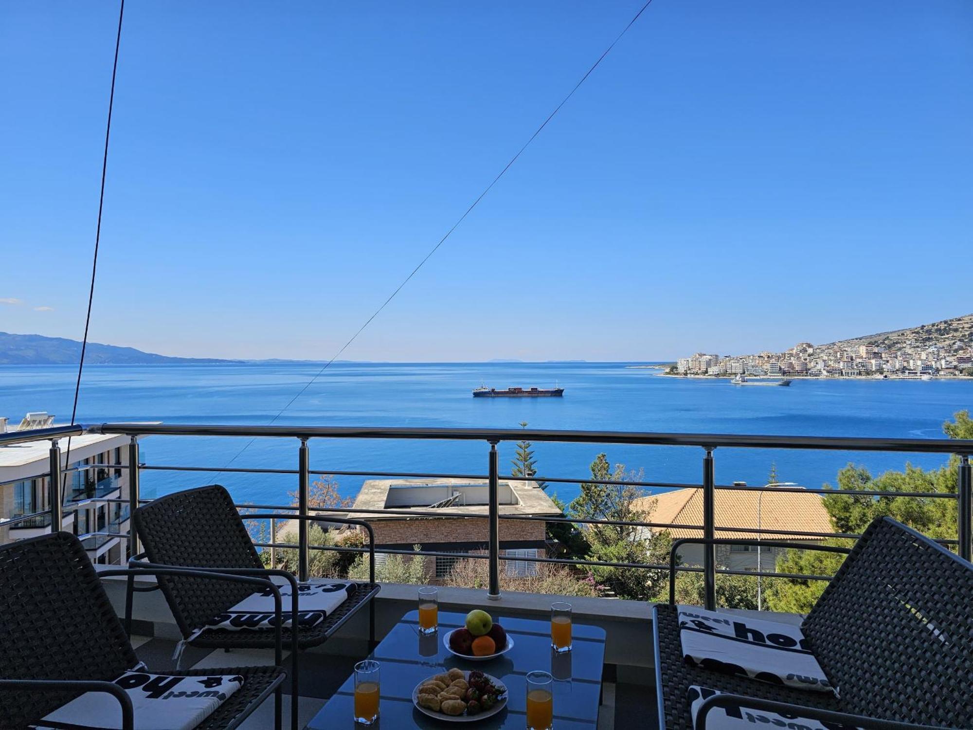 Sunset Tarraces Apartment Саранде Екстериор снимка