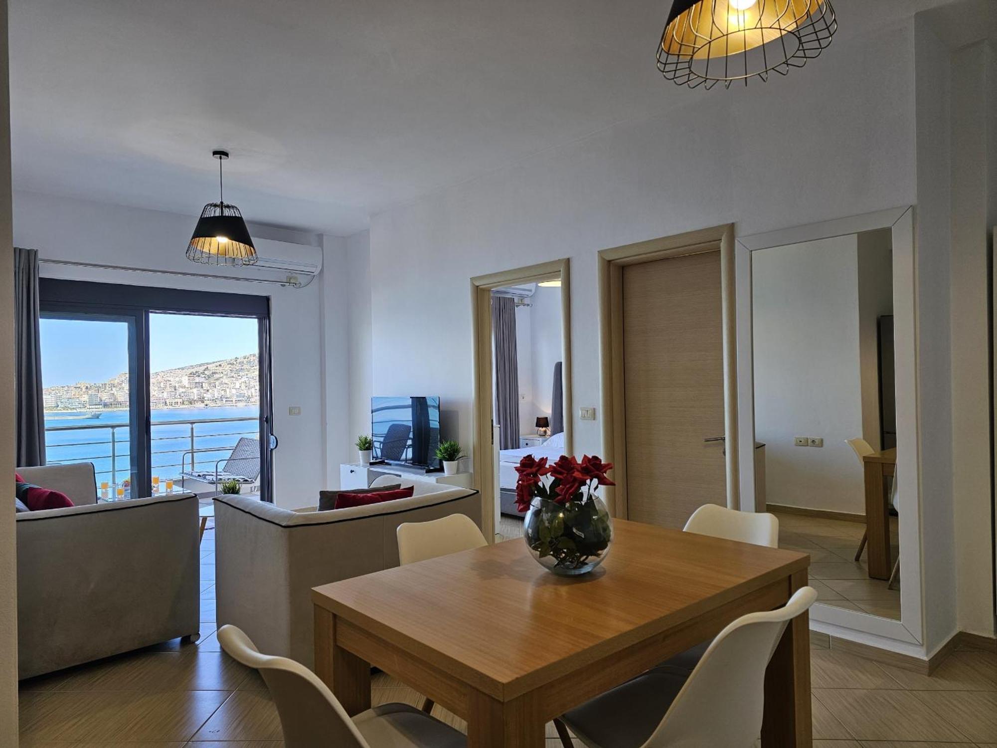 Sunset Tarraces Apartment Саранде Екстериор снимка