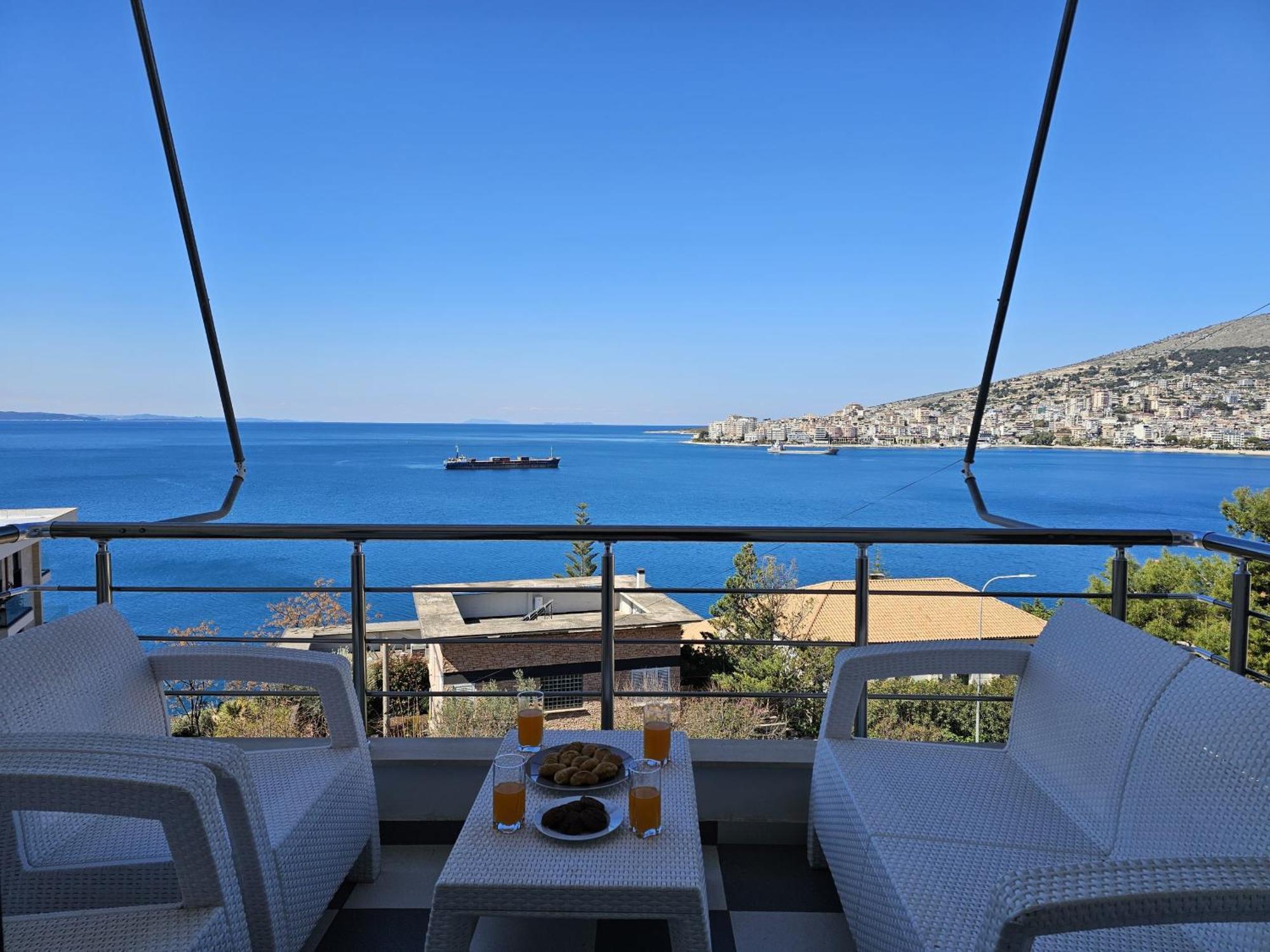 Sunset Tarraces Apartment Саранде Екстериор снимка
