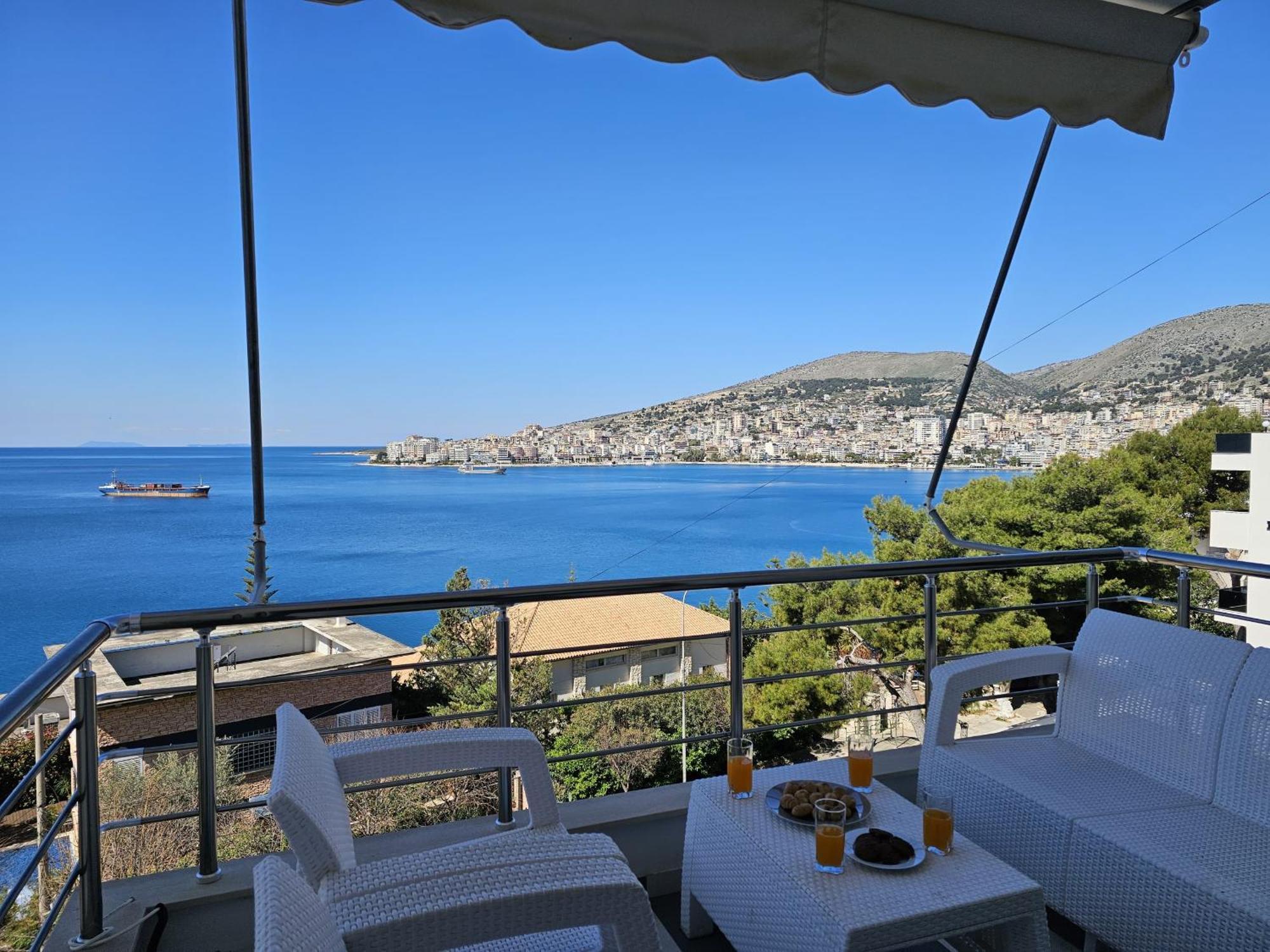 Sunset Tarraces Apartment Саранде Екстериор снимка