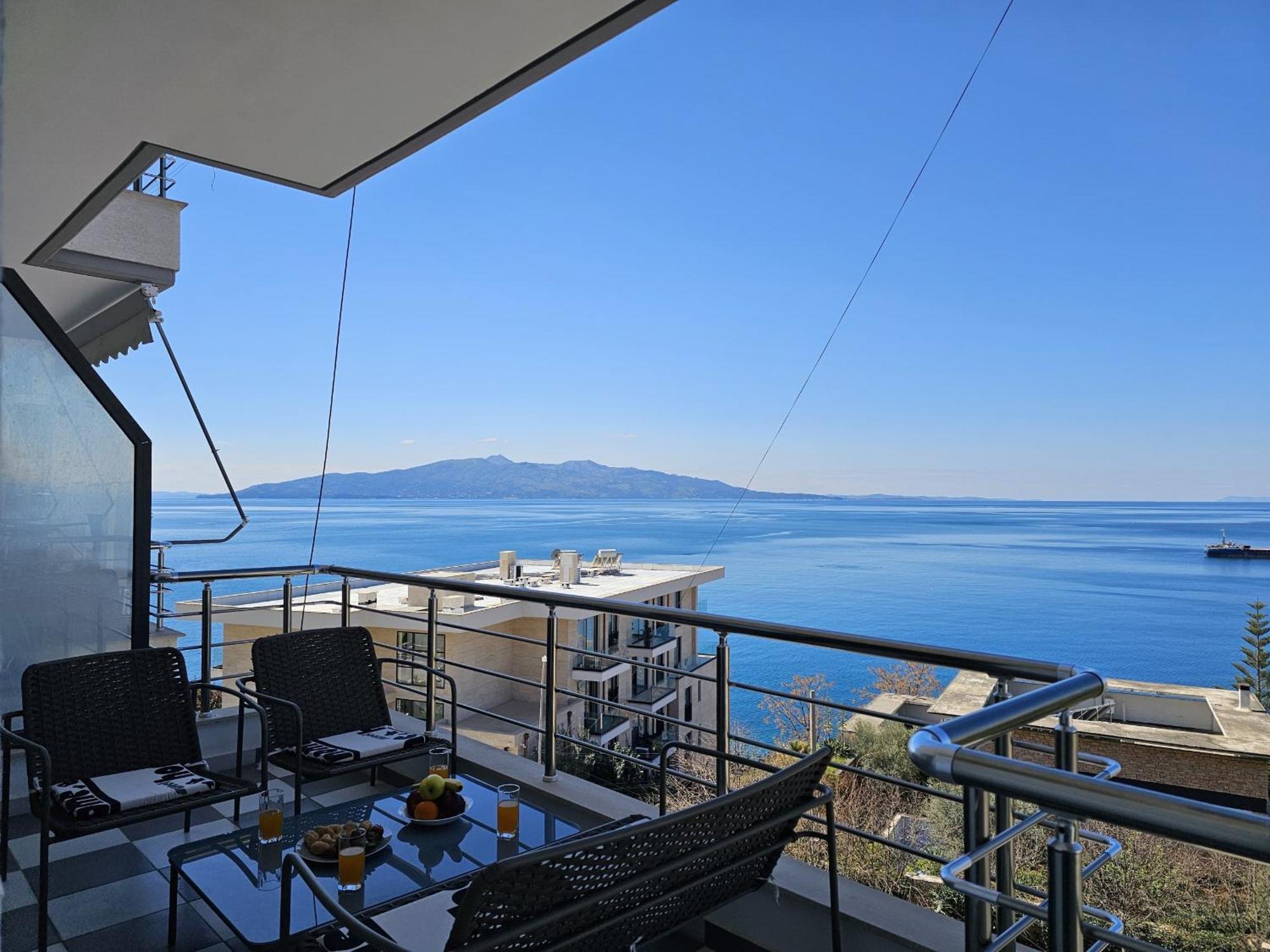 Sunset Tarraces Apartment Саранде Екстериор снимка