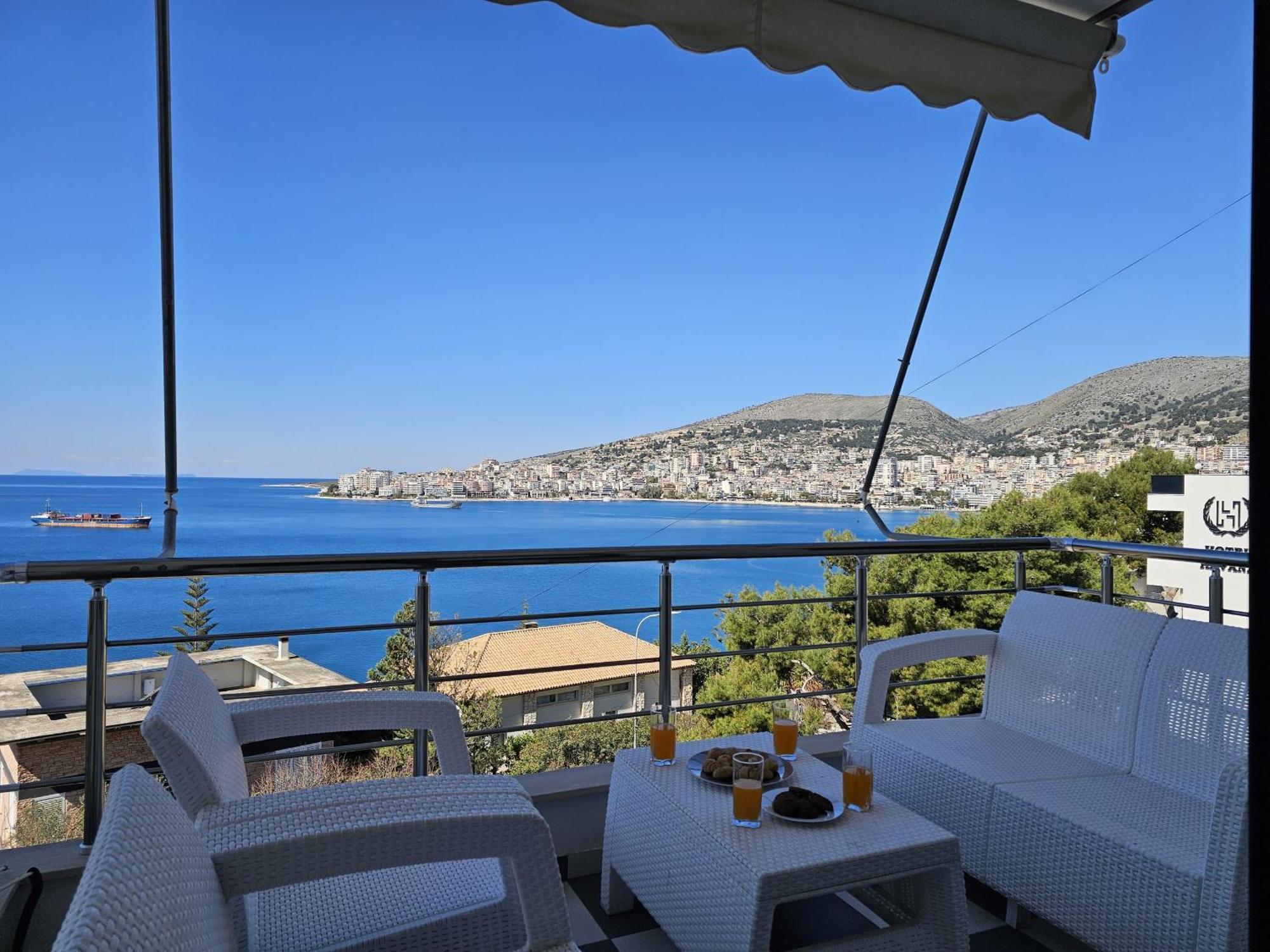Sunset Tarraces Apartment Саранде Екстериор снимка